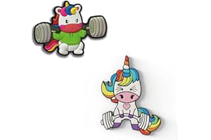 PODCASE Pack de Parches de Para Mochila Tactica - Squat & Deadlift Unicorn - Parche De Cross Training Para Mochilas Militares - Accesorio Para Gym Diseñado En España