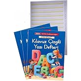 Artlantis Yeni M&uuml;fradat G&uuml;zel Yazı Defteri A4 19x27 cm 24 Yaprak 3 Adet Standart Kılavuz &Ccedil;izgili Yazı Defteri Satır Aralıklar