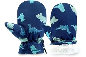 ‎SEYUFN SEYUFN Winter Handschuhe Kinder Skihandschuhe Baby Handschuhe Mädchen Fingerlose Skihandschuhe wasserdicht Winterhandschuhe Ski Outdoor