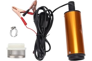 Pompe électrique, Yosoo Pompes de Puisard Pompe Submersible électrique Portable Mini 12V 51Mm Dc 30L Min pour L'eau au Kérosène