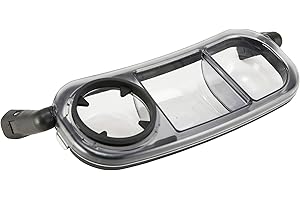 TRENDHUB Snack Tray Fits for UPPAbaby Vista/ V2/V3, Cruz/ V2/ V3, RumbleSeat/V2/V3, Updated Snack Tray with Two Snack Compartments & Cup Holder, Quick Attachment, Folds with Stroller, Stroller Accessories