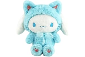 SFODTN Cinnamoroll Plush Dolls Cute Plushies Dolls Toy Children's Doll,Sanrio Cartoon Birthday for Rag Doll Children's Toy, Soft Cute Stuffed Doll Game Figurine Plush Gift For Children, Party Gifts 20cm