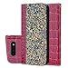 Produktbild Galaxy S10 Lite Hülle, Leder Tasche Handyhülle Flip Wallet Schutzhülle für Samsung Galaxy S10 Lite mit Ständer und Kartenfächer/Magnetverschluss #T (4)