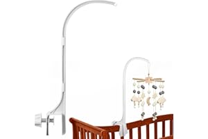 XUHN Soporte móvil para cuna de bebé, soporte móvil, cambiador, cambiador, portátil, soporte para bebé (sin juguetes y sin módulo musical)