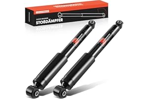 Frankberg 2x Amortisseur à gaz Arrière Gauche Droite 478mm Pression de gaz Compatible avec Vivaro Camionnette X83 Trafic II Bus JL Vivaro Break X82 Remplacer# 315865, 312656