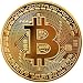 Produktbild 2x Bitcoin Münze by BRINGO | 24-Karat Echt-Gold Überzogen Mit Schutzhülle