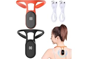 GOKAME Mericle Ultrasonic Portable Lymphatic Soothing Body Shaping Neck Instrument, Portable Body Shaping Neck Instrument,Intelligent Posture Corrector & Trainer for Men Women (Mixed 2pcs)