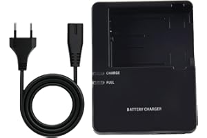 TOALUEA Caricabatterie LP-E8 di Ricambio per Fotocamera Canon EOS Rebel T2i