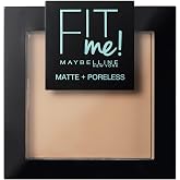 Maybelline New York Fit Me Mattifying Compact Powder, 120 Classic Ivory | Shine Control, Natural Finish, Uniform Coverage, Fo