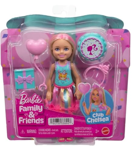 Kit n.47 Barbie - accessori festa per 8 bambine