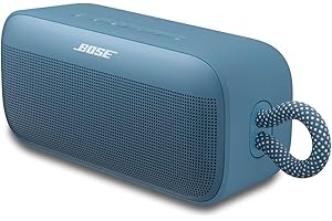 Bose Nowość SoundLink Plus przenośny głośnik Bluetooth, bezprzewodowy głośnik zewnętrzny, do 20 godzin pracy akumulatora, odporność na wodę i pył, Szaroniebieski