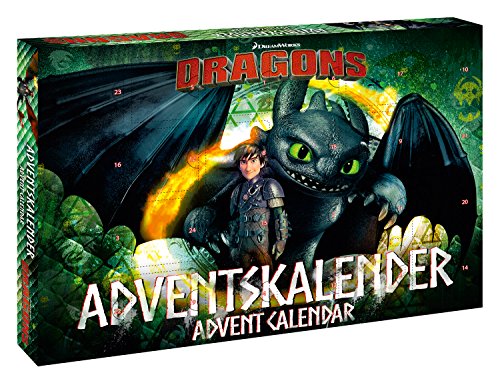 Preisvergleich Produktbild Craze 52120 - Adventskalender DreamWorks Drachenzähmen leicht gemacht