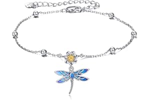 YAFEINI Pulseras de girasol Plata de ley Chapado en oro Nudo musical Pulsera de eslabones de girasol Joyas Regalos para mujeres Niñas adolescentes