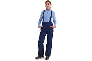 Killtec Mädchen Skihose mit abzippbarem Latz und Kantenschutz Girls Skihose 242