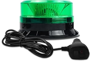 Guangcailun Feux d'avertissement LED à 36 LED, Accessoires de Voiture pour Chariot élévateur, Tracteur, voiturette de Golf, remorque UTV SUV, améliore la sécurité de Conduite, Vert