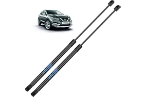 Koaudb 2x Molle a Gas Ammortizzatori Posteriori per Nissan Qashqai II (J11) 2013-2019 Nero Pistoni Portellone Posteriore Pistoni per Portellone Posteriore Sostituire #904504EA0A,904504EA1A