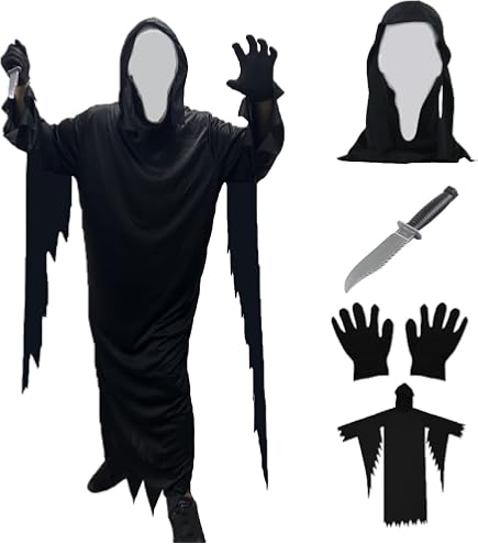 Masque Ghostface Scream - Fun World - Version Sanglante Ou Standard