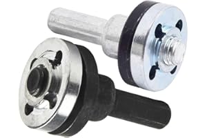 BLISSFULABODE 10mm Electric Drill to Angle Grinder Connecting Rod Adapter, 2PCS Set for Enhanced Grinding and Polishing Functionality