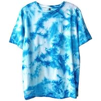 SKREAM Tie Dye Sky blue T-Shirt (Unisex), 100% Cotton, HANDMADE, no Colour Bleeding, Non-Toxic, Regular fit Super Soft T…