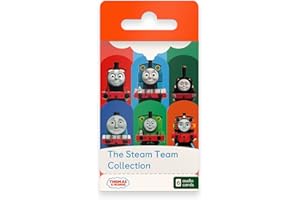 Yoto: Thomas & Friends™ The Steam Team Collection – 6 Tarjetas con Cuentos Infantiles Audio en inglés sin Pantallas. Historias para Jugar y Viajar. Compatible con Player y Mini Todo-en-Uno. Edad 2+.