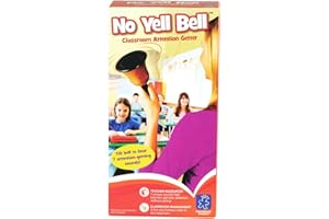 EDUCATIONAL INSIGHTS Learning Resources No Yell Bell – Schulglocke „Aufmerksame Klasse“ mit Soundeffekten