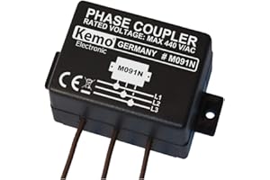 Kemo Electronic - Accoppiatore trifase reti powerline homeplug onde convogliate fino 650 Mbit/s