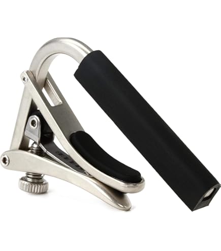 K&M Poggiapiedi Per Chitarra Regolabile - 6 Posizioni, Acciaio, Altezza 11.9-26.4 Cm, Nickel - Foto 3