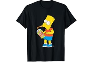 THE SIMPSONS Bart Simpson Swishee Brain Freeze de I Simpson Maglietta