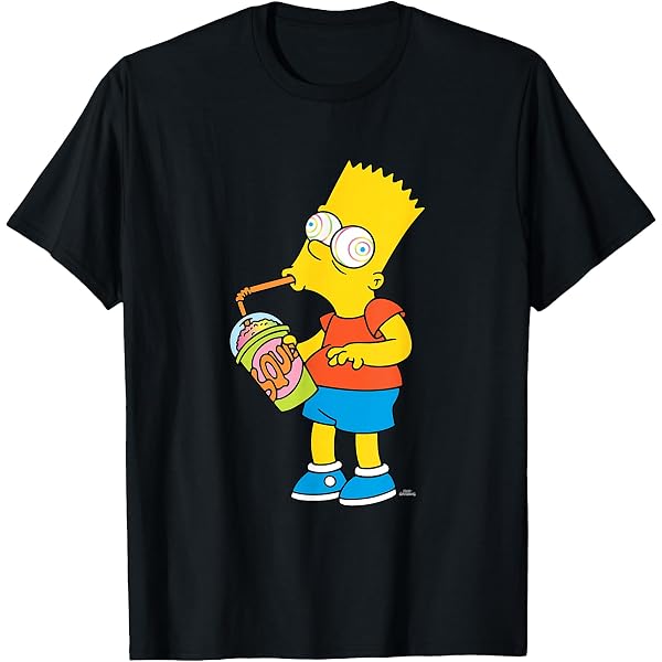 T-shirt Personnalisé Les Simpson - Choix Du Prénom Et De La Taille, 100% Polyester Touché Coton, Coupe Classique Manches Courtes