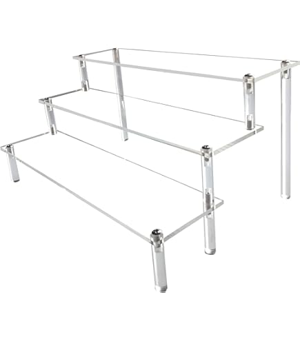 DisplayMore 15,2 cm großes Acryl-Regal, transparente Actionfiguren-Ständer mit Hering, 4-stöckig, Spielzeug-Sammlerstücke, Organizer, kompatibel mit Actionfiguren-Spielzeug im Maßstab 1:12 (passend DisplayMore 15,2 cm großes Acryl-Regal, transparente Actionfiguren-Ständer mit Hering, 4-stöckig, Spielzeug-Sammlerstücke, Organizer, kompatibel mit Actionfiguren-Spielzeug im Maßstab 1:12 (passend