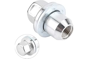 KSTE Ecrou Roue, Roue avec Rondelle Compatible, RRD500510 écrous de Roue avec rondelle Compatible with L-a-n-d R-o-v-e-r R-a-n-g-e R-o-v-e-r Discovery 3 4