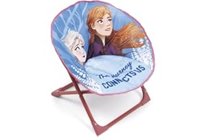ARDITEX WD12997 Chaise en Forme de Lune de 50 x 50 x 50 cm de Disney Frozen II