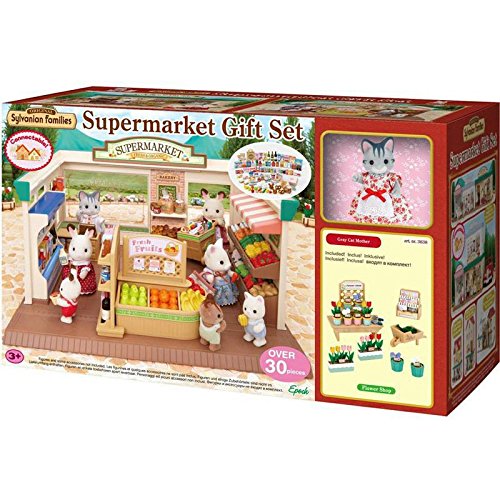 Preisvergleich Produktbild Sylvanian families 3637 Supermarkt Geschenk-Set - Julia Schleicher