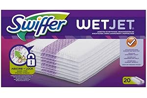 Swiffer WetJet escoba Spray recambios toallitas para todo tipo de suelo 20 piezas
