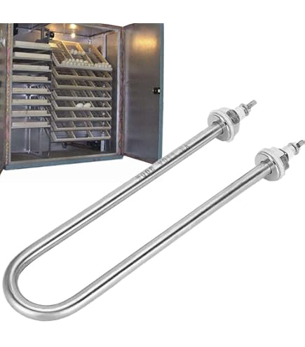 Tubo Riscaldante Per Incubatrice | Ricambio 200W O 300W | Elemento Riscaldante Circolare In Metallo
