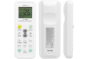 Universal Klimaanlage Fernbedienung für LG, Gree, Midea, Toshiba, Haier, Daikin, Hitachi, Sharp, Samsung, Sanyo, Hisense und über 1000 weitere Marken - Ersatz A/C Controller K-1028E