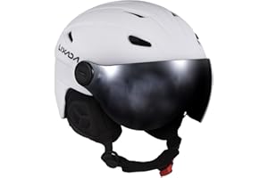LIXADA Casque de Ski, équipement de Protection pour Le Snowboard, équipement de sécurité pour Les Sports d'hiver, Protection de la tête pour Les Sports de Neige