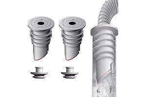 2pcs Gris Joint de Tuyau de Machine À Laver 35 À 40 Mm