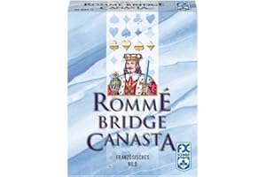 FX SCHMID Ravensburger 26957 - Rommé Bridge Canasta, Kartenspiele ab 8 Jahren, Klassiker