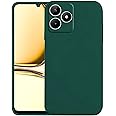 Zubitech Case for Realme C53 / Realme C51 / Realme Note 50 Case Slim fit Cover Matte Finish Soft Flexible Silicone Protective Case with Camera Protection Case (Green)