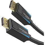 KabelDirekt – 8K DisplayPort (DP zu DP) Kabel – 5m (Übertragungsraten von bis zu 32,4 Gbit/s, UHD mit 8K / 60Hz oder 4K / 120
