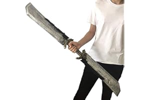 DAMDOS POMUTRE Thanos Sword Cosplay Prop 42.5 inch Spada Thanos Double Edged Sword PU Foam Kids Toys Boys Birthday Gifts