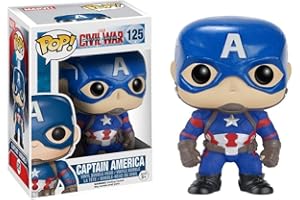Funko - Pop! Bobble Colección Marvel - Figura Capitán América (7223)