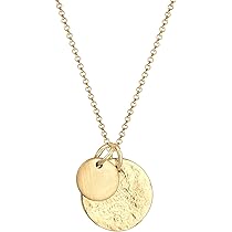 Elli Oorbellen dames cirkel Geo Look Bi-Color in 925 sterling zilver, Sterling zilver