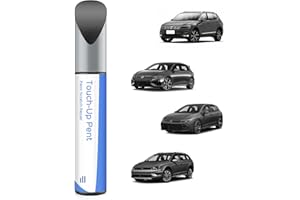 PARTS4EV Stylo de retouche LR7H gris indium compatible avec VW/Volkswagen Correspondance exacte des puces et des rayures