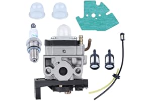 HAISHINE Carburateur pour Moteur Débroussailleuse pour Honda GX25 GX35 GX 25 35 HHT35 HHT35S FG110 avec Tuyau Joint Bougie d'Allumage Kit pour Filtre à Essence Remplacement Accessoires