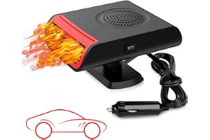 Showvigor Car Heater that Plugs into Cigarette Lighter, Defroster for Car Windshield, 2 in 1 Fast Heating/Cooling Automobile Heater Portable Car Heaters Suitable for All Car, Car Warmer for Winter