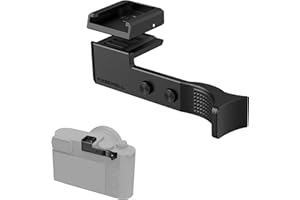 Freewell Uchwyt na kciuk do Leica Q3 i Q3 43 z uchwytem na zimną stopkę, aluminium CNC, odporna na zarysowania silikonowa wyściółka