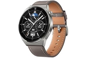 HUAWEI Watch GT 3 Pro 46mm Montres Connectées avec ECG,Suivi de la santé en continu, Jusqu'à 14 Jours d'autonomie, Charge sans Fil,/GPS/Bluetooth 5.2/Charge sans Fil/Compatible avec iOS et Android