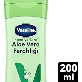 Vaseline V&uuml;cut Losyonu Aloe Vera Ferahlığı Kuru Ciltler İ&ccedil;in 200 ml